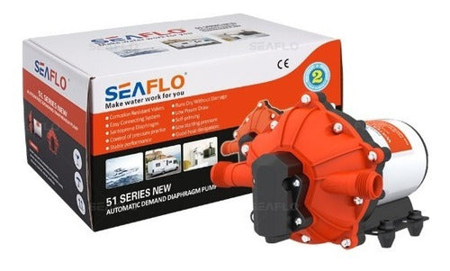 Bomba De Pressurização 3,0 Gpm 24v 11,5l/min 5,5a 60psi Series 51 Seaflo