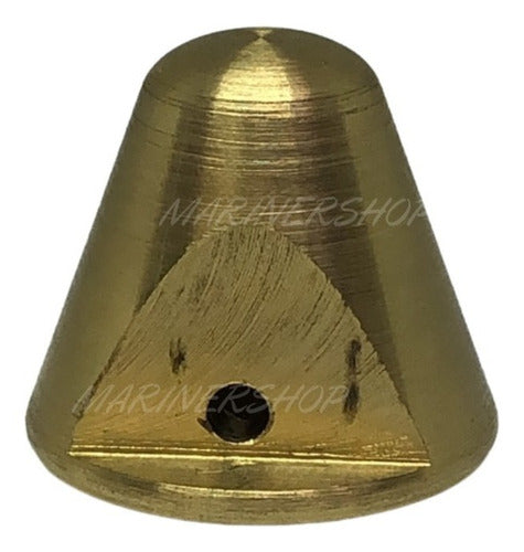 Porca P/ Hélice Pinada Motor de Popa Yamaha 15-25 Hp Cone