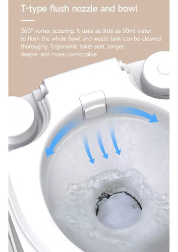 Banheiro Químico Vaso Portátil Multifuncional Luxo 18 L Seaflo