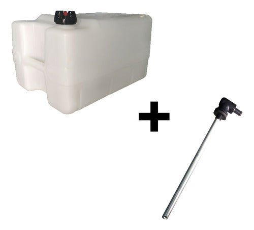 Tanque Combustivel Barco 50 L Barco Com Pescador Fixo