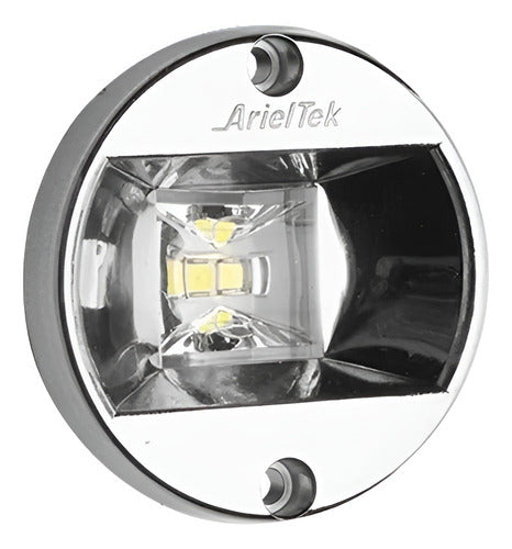 Luz De Alcançado Branca Led 12v Embutir No Espelho De Popa Arieltek