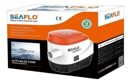 Bomba De Porão 600 Gph Com Automático Embutido 12v Seaflo