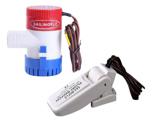 Bomba De Porão 1100gph C/ Automatico 12v - Sailingflo