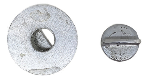 Bujão De Dreno Alumínio Com Flange