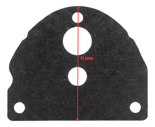 Junta Da Base Do Coxim Para Motor De Popa Yamaha 15 Hp