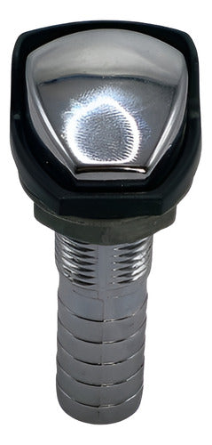 Respiro Reto P/ Tanque De Combustível 5/8 Aço Inox barco