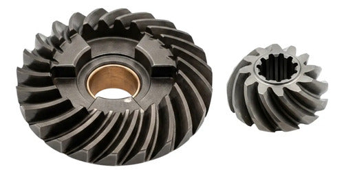 Kit Engrenagem Frente E Pinhao Motor Popa Suzuki 9,9hp 15hp