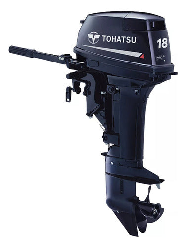 Motor De Popa Tohatsu Japones 2 Tempos 18hp M18e2s
