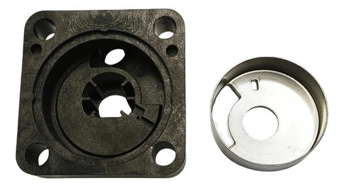 Carcaça Com Copo da Bomba D'água Para Motores De Popa Yamaha 15 Hp