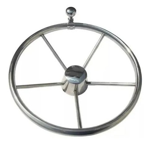 Knob Em Aço Inox Para Volante De Barcos Nacional