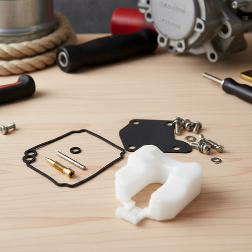Kit Reparo Carburador Motor Popa Yamaha 15hp Fm