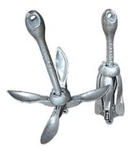 Âncora Folding Galvanizada A Fogo 2,5 kg