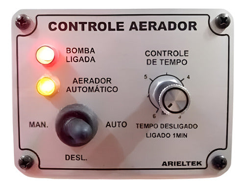Painel Controle Aerador Viveiro Barco Lancha Arieltek