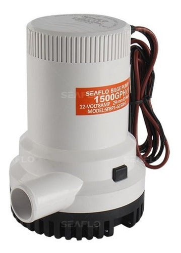 Bomba De Porão 1500 gph 24 v Seaflo