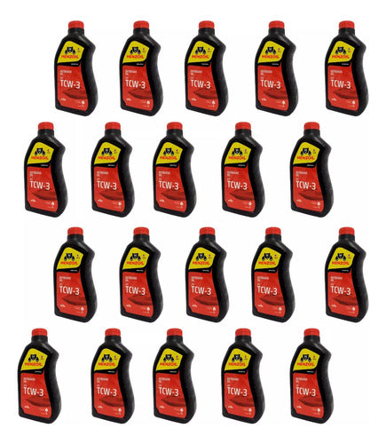 Óleo Menzoil Tcw3 Motor De Popa Barco Lancha 2 Tempos 20 L