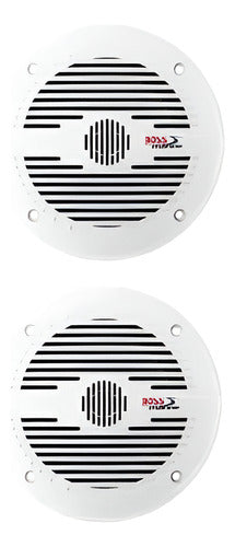 Alto Falante Branco Boss Marine 5,25 Mr50w 150w