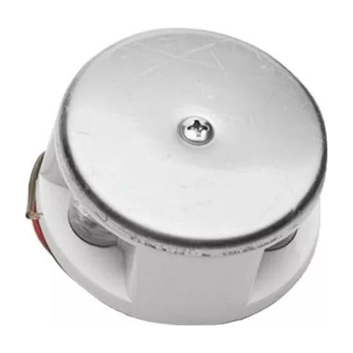 Luz Navegação Proa Bicolor 12v Inox Barcos Lanchas Preto Arieltek
