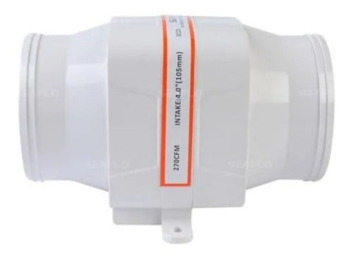 Exaustor Blower De Ventilação 130cfm 12v 5.0a Linear