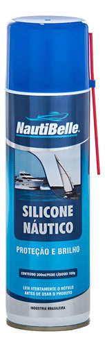 Silicone Náutico Nautibelle Spray 300 Ml Lancha Barco