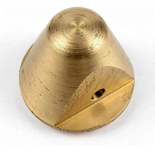 Porca Cone Hélice Para Motor De Popa Yamaha 8hp Pinado Dourado