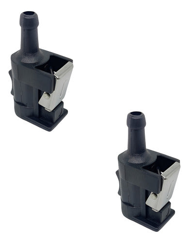 Conector Combustível Fêmea Mangueira Yamaha Lado Motor 2 Un