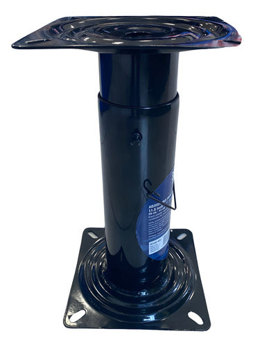 Base Suporte Aço P/ Banco Ajustável Atwood Até 44 cm