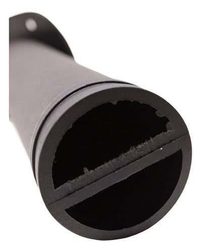 Par Porta Varas Caniço Trapézio Inox Abs Lancha Barco Pesca