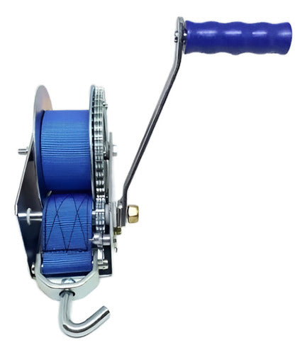 Guincho G2 Para Carretinha De Barco Lancha Jetski 600kg C/ Cinta