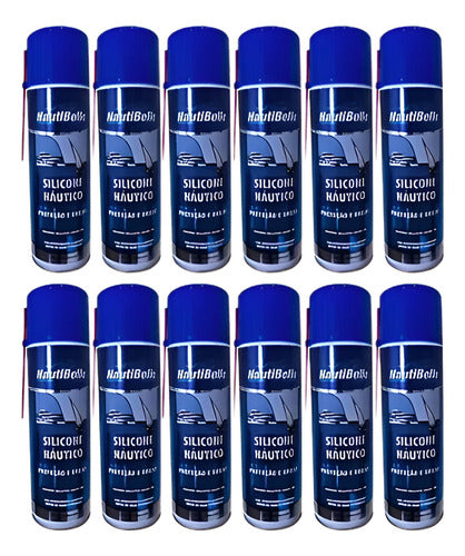 Silicone Náutico Nautibelle 300 Ml Lancha Barco Jet 12 Un