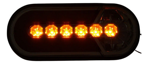 Lanterna Full Led Para Carretinha Par 3 Funções