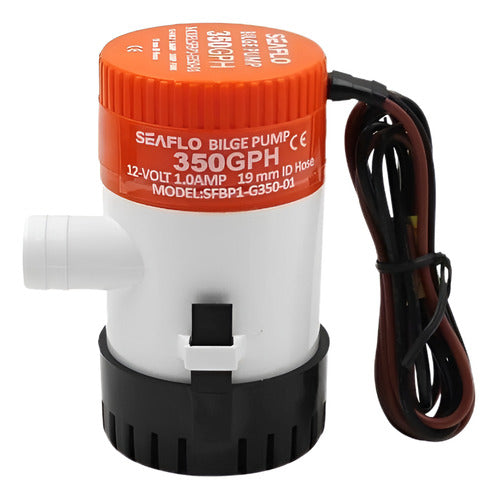 Bomba De Porão 350 Gph 1325 Lph 12 v Seaflo
