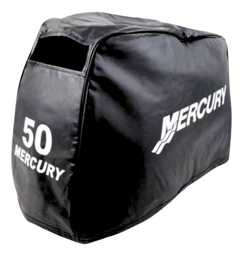 Capa Capô Motor De Popa Mercury 50hp Partida Elétrica 3 Cil