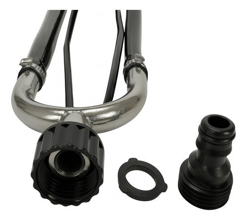 Lava Motor De Popa Orelhão Super Fluxo Reforçado Inox