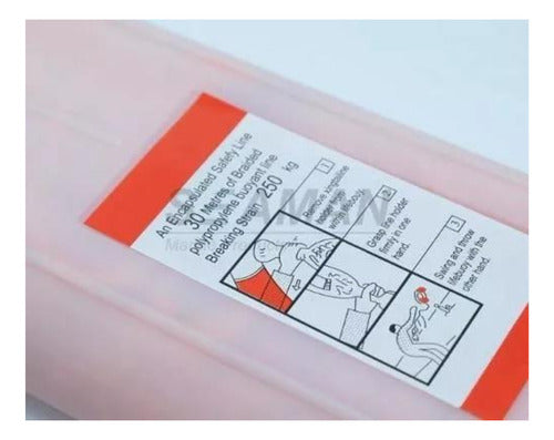 Kit 02 Corda Flutuante Encapsulada Para Salva Vidas Seaflo