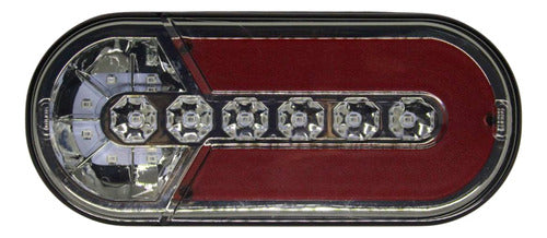 Lanterna Full Led Para Carretinha Par 3 Funções