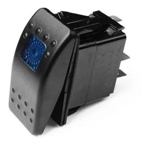 Botão Interruptor Momentâneo Para Âncoras Flaps On / Off 12v / 24v