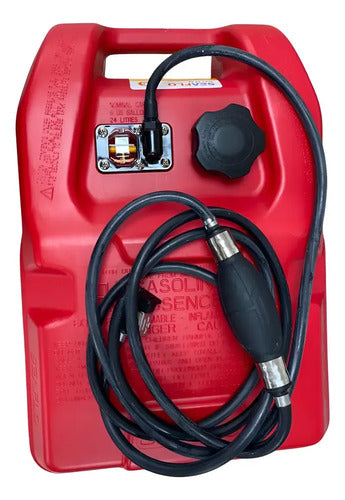 Tanque Combustível Motor Popa Suzuki 24 L Medidor Mangueira