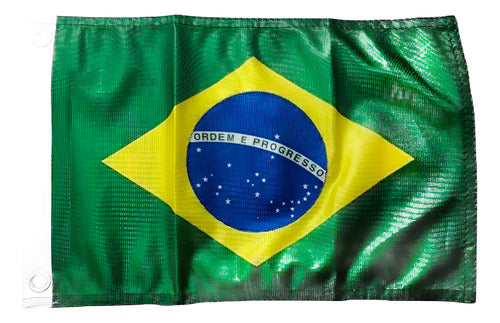 Bandeira Do Brasil Para Mastro Barcos E Lanchas 22 x 33
