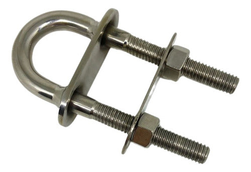 Ferragem De Proa Ou Popa U-boat 3/8  Inox Lanchas Veleiros