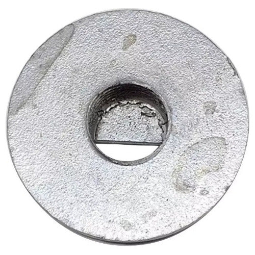 Bujão Com Flange de Alumínio Para Viveiros Barcos Pesca 25mm