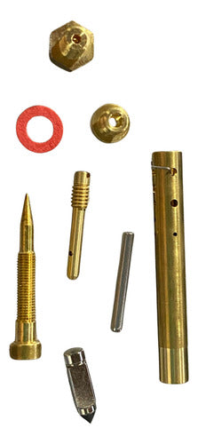 Kit Reparo Carburador Motor Popa Yamaha 40hp Xw Sem Boia