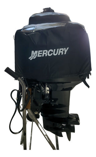 Capa Capô Motor De Popa Mercury 50hp Partida Elétrica 3 Cil