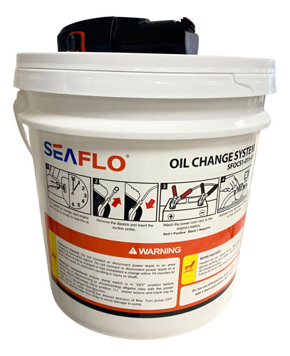 Kit Transferência De Óleo Bomba De Pressurização 1,5gpm 12v Seaflo