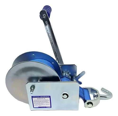 Guincho G2 Para Carretinha De Barco Lancha Jetski 600kg C/ Cinta
