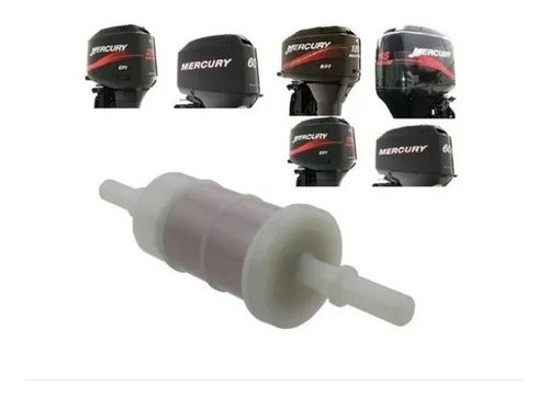 Filtro Combustível Linha Motor Popa Mercury Efi 100 115 150