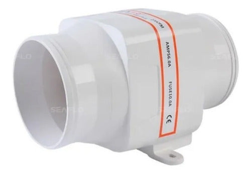 Exaustor Blower De Ventilação 130cfm 12v 5.0a Linear