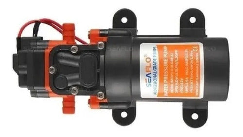Bomba de Pressurização 0,7 GPM 12V 2,7 L/min 4A 70PSI 21S Seaflo