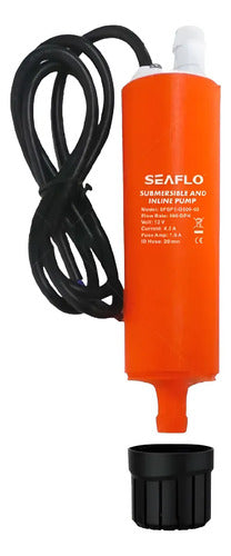 Bomba Submersível Linear Água Salgada Óleo 500gph 12v Seaflo