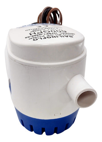 Bomba De Porão 1100 Gph Com Automático Embutido 12v Sailingflo