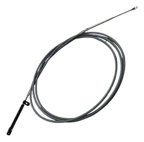 Cabo Comando G2 Motor Popa Mercury 14 Pés Quicksilver Cinza